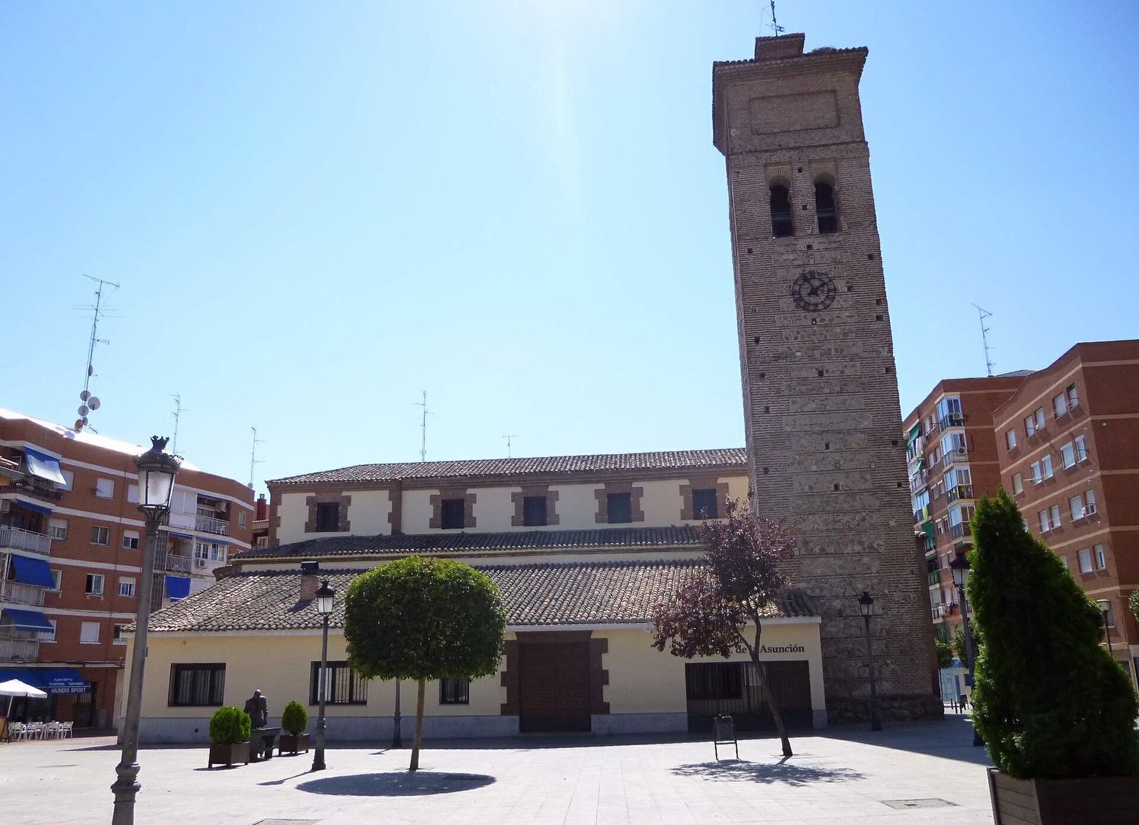 Torre de la iglesia de Nuestra Señora de la Asunción, Móstoles