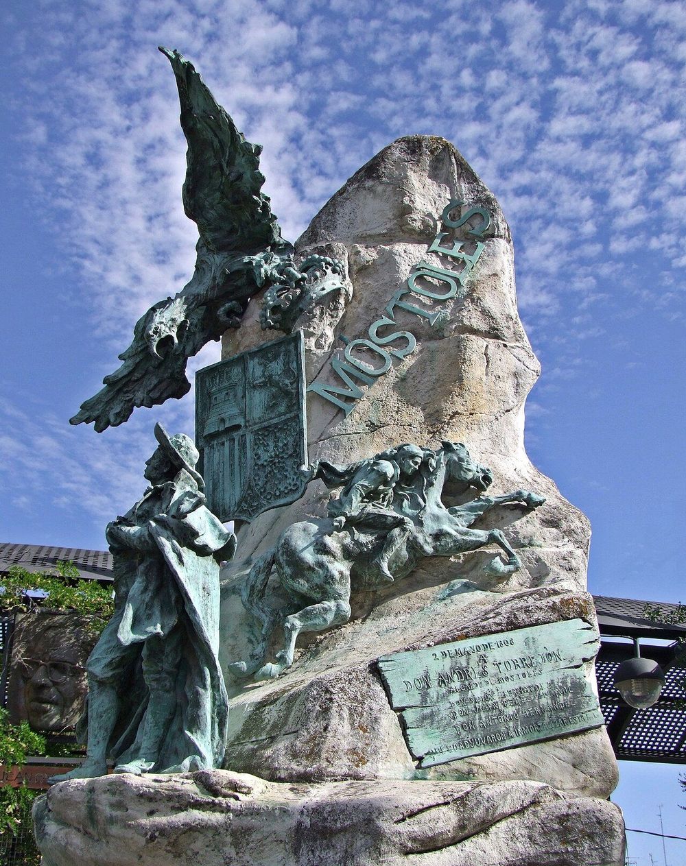 Monumento a Andrés Torrejón, Móstoles