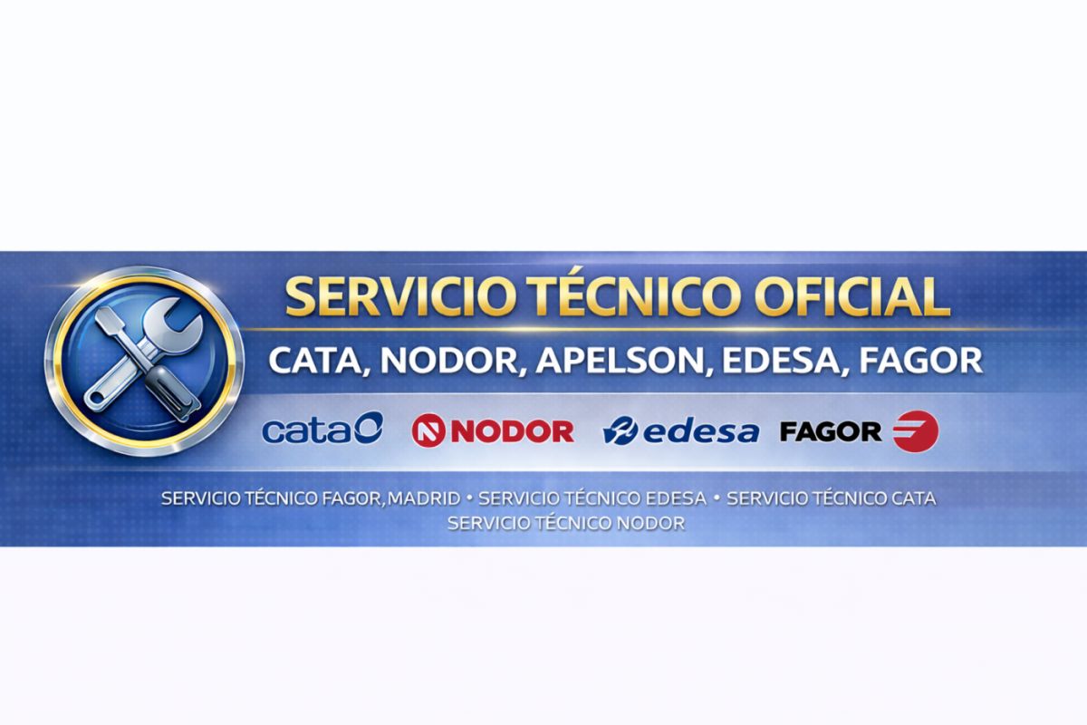 Servicio Técnico Oficial Cata Nodor Edesa Fagor y Apelson